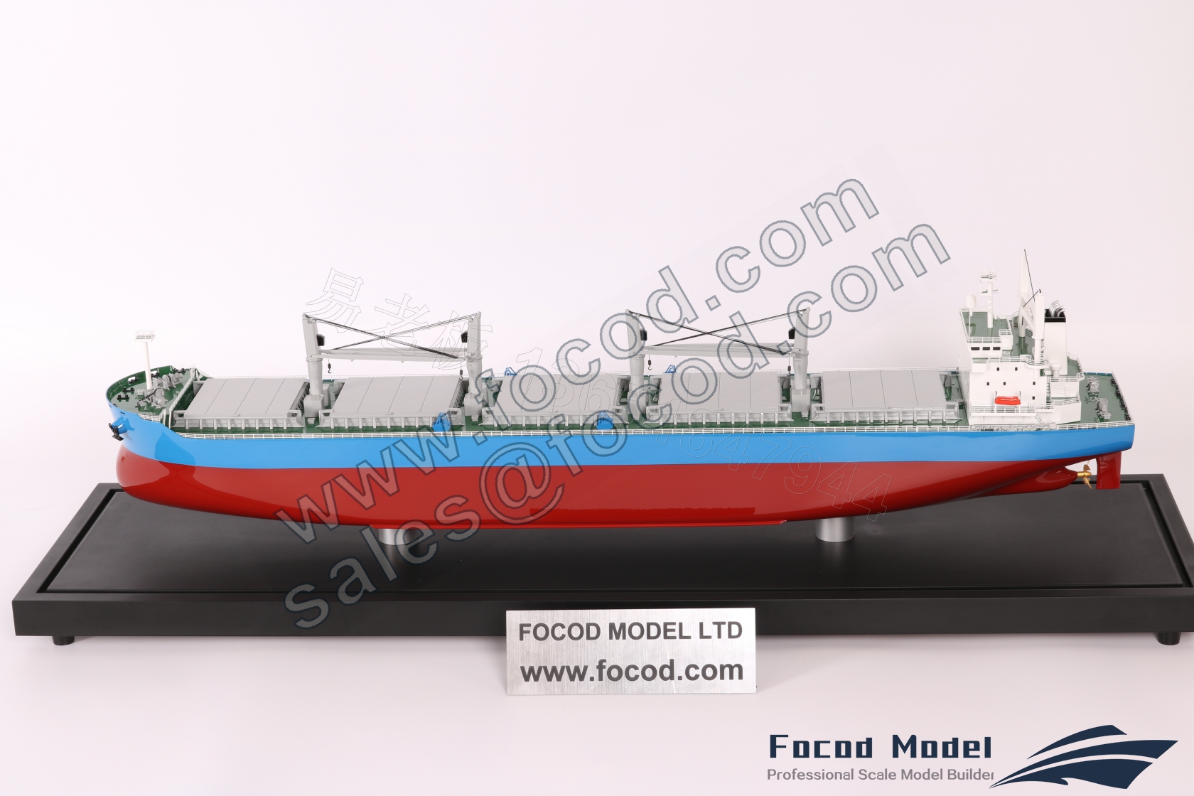 customized model of COSCO 57000 DWT bulk carrier